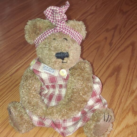 BOYDS BEARS PLUSH EUDEMIA Q. QUIGNAPPLE TJ BEST DRESSED - Picture 1 of 7